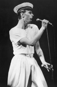 David Bowie in sailor costume