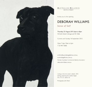 Deborah Williams_Sense of Self exhibition invitation