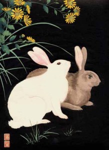 Rabbits by Nishimura