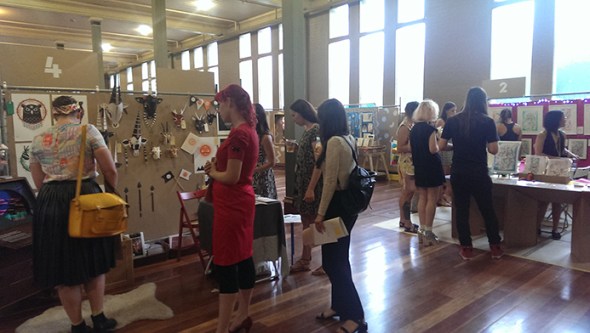 Checking out the scene at Supergraph