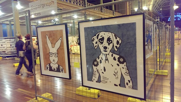 Rona's prints on exhibition as part of Supergraph Picks