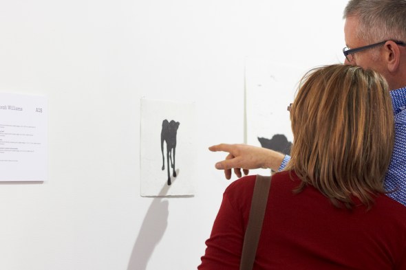 John Callaghan and prints by Deborah Williams